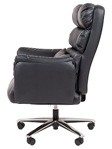 Офисное кресло CHAIRMAN 433, экокожа, черный